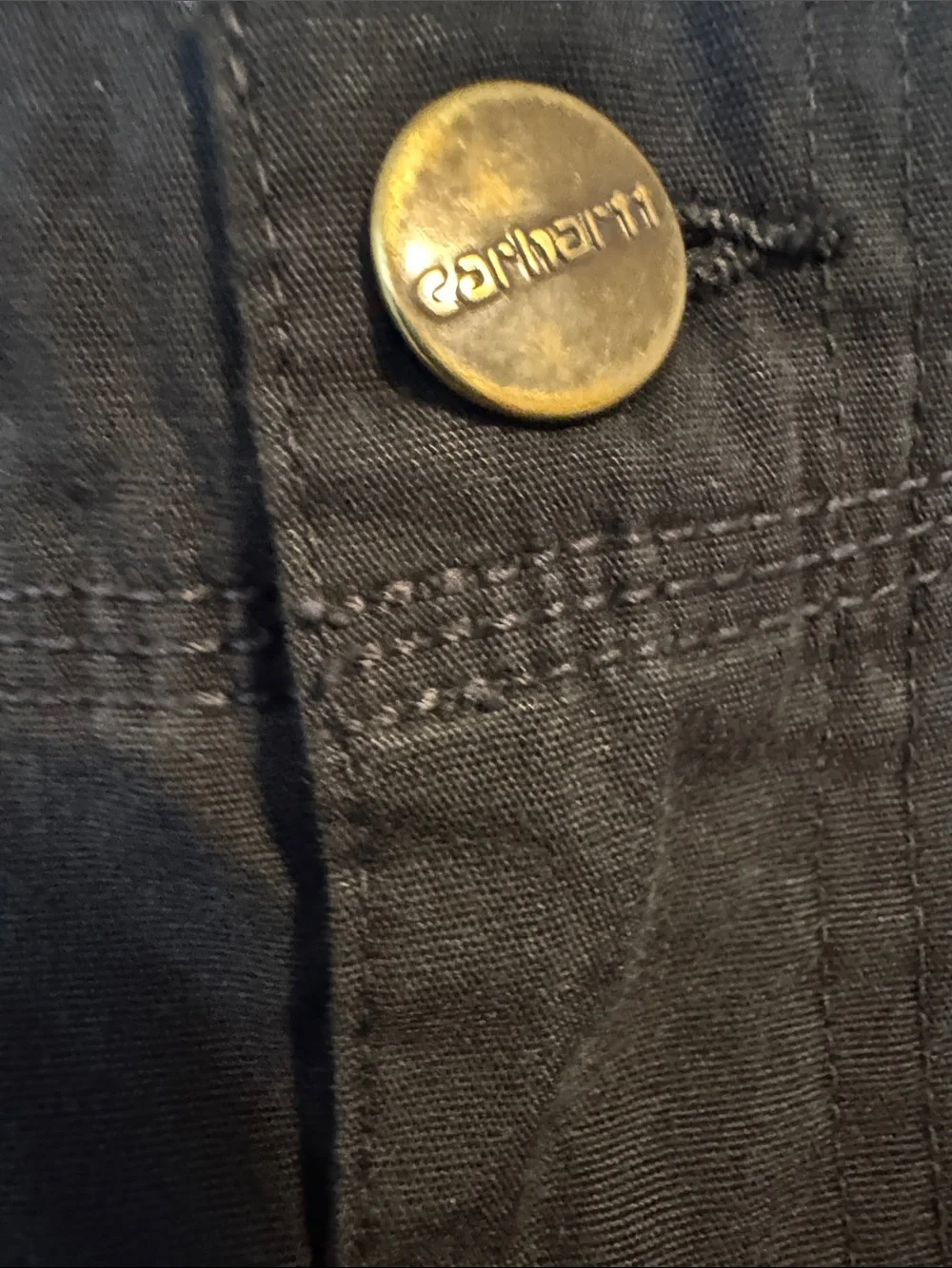 Carhartt Men's Black Cargo Scrub Pants - Comfortable Work Wear